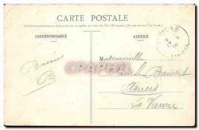 St-MARCEL (Indre) - Zamek Chabenet — Châteauroux, kolekcja G. G. — Rewers