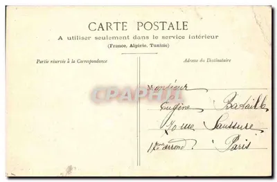 Indre - La Garenne, cerca de Vendœuvres — G. Tauchou, fot. Chou - Reproducción prohibida — Reverso