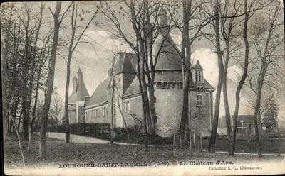 Lourouer-Saint-Laurent (Indre) — O Castelo de Ars — Coleção E. C., Châteauroux