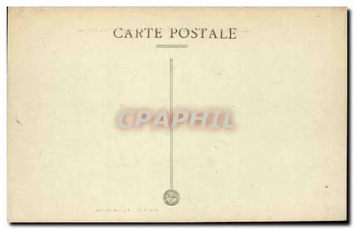 Gargilesse (Indre) — Vista sobre la Iglesia y el Viejo Castillo — Coll. G. G. y hijos, Châteauroux — Reverso