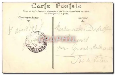 Châteauroux — Zamek Raoul — D. Phot — Rewers