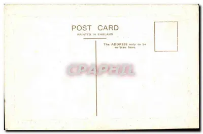 Bouquet de roses — souhait d'anniversaire — imprimée en Angleterre — Verso