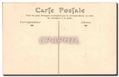 Castelo de La MALMAISON — A Capela — Verso