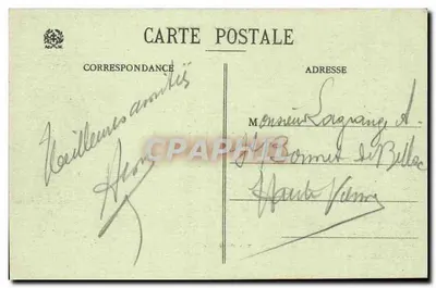 Gérardmer (Vosgi) — Vista Generale — Ad. Waich, Saint-Dié n° 1885 — Verso