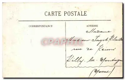 Contrexéville — A Nova Coluna das Fontes (Lado do Parque) — Editor não visível — Verso