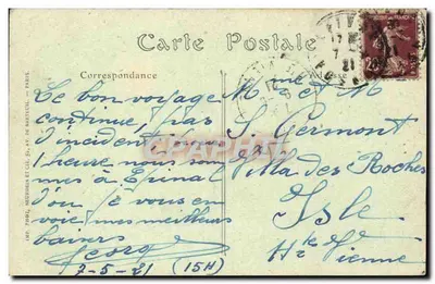 Epinal — Moszna i stare domy w Rualrénil — ND Fot. — Rewers