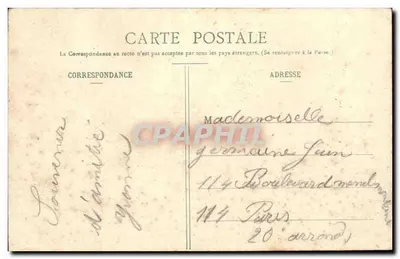 Os Vosgues Pitorescos — A Garganta do Rudlin — Foto Hameyer e Ehret, Epinal, n°114 — Verso