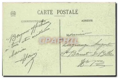 Ban-de-Sapt (Vosges) — O Hameau de Launois — Ad. Weiek, Saint-Dié, N° 4480 — Verso