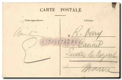 Widok z Grand Hôtel de la Feuillée-Dorothee (Vosges) na Val-d'Ajol — widok panoramiczny — wydawca nie widoczny — Rewers