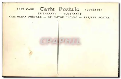 Partida dos Casados Novos para a Festa de Casamento — Trajes Bretões — ND Fot. — Verso