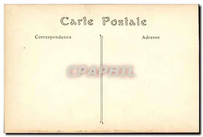 Jonge meisje uit Finistère — Bretonse kleding — ND Fot. — Achterkant
