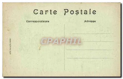 Kleidung von Plougastral — Sitten und Typen der Bretonen — LL — Rückseite