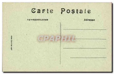 Jovem camponesa das proximidades de Concarneau — LL — Série 42 Costumes e Tipos Bretões — Verso