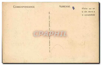 Camponês de Gourin — Costumes & Tipos Bretões — LL — Verso
