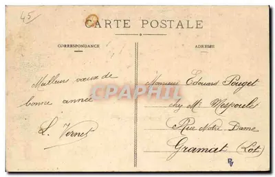 Montargis - Rue du Loing — Edizione Nouvelles Galeries — Verso