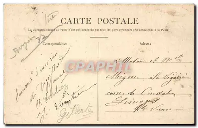 Olivet (Bordas do Loiret) — Grande Restaurante de Madagascar — Maison Gouzon — Verso