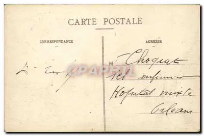 Pithiviers - A Praça Dubamel-du-Monceau. O Mail Sud e os Escritórios da Subprefeitura — Verso