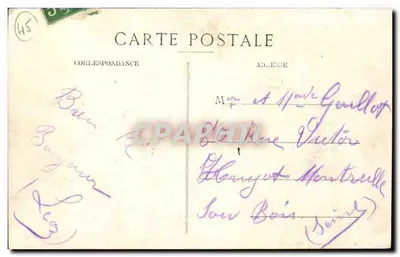 Pithiviers — Duhamel du Monceau (Agronome) — J. Petroisub — Verso