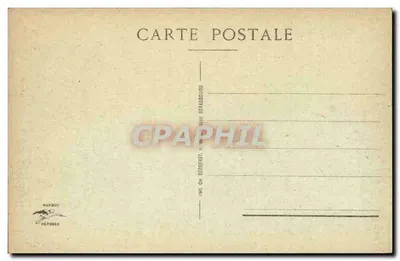 Munster - Igreja Protestante — Front dos Vosges — editor Bergeret, Strasbourg — Verso