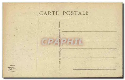 Castelo de Hoh-Königsbourg — vista panorâmica — editor C. Bergeret, Strasbourg — Verso
