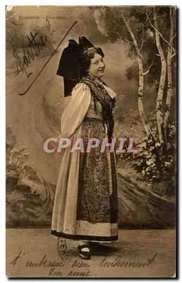Marthe - Alsacienne — Elsässerin — Editor não visível, número de série ilegível