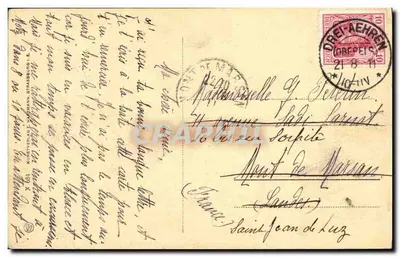 Marthe - Alsacienne — Elsässerin — Editor não visível, número de série ilegível — Verso