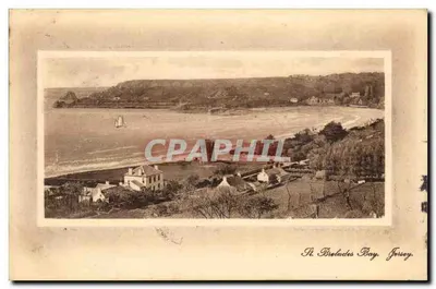 St. Brelades Bay, Jersey — panoramic view — J. Welch & Sons, Portsmouth