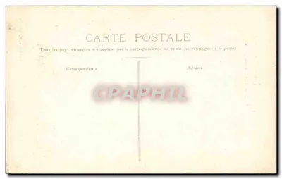 Corrombles (Côte-d'Or) — De Kerk en het Schoolhuis — Pothain, uitgever, Avallon — Achterkant