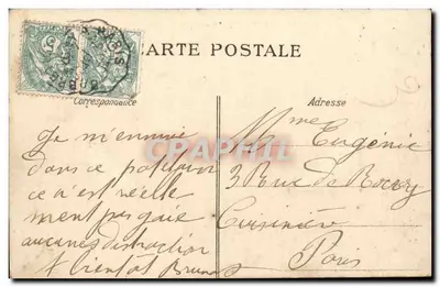 Saint-Chéron — Castelo de Baville - Pavilhão Oeste — C. L. C. — Verso