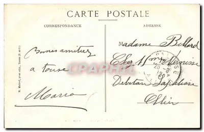 Crosnes (S.-et-O.) — Zamek nad Yerre — M. Maillard, fot. wyd. (S.-et-O.) — Rewers