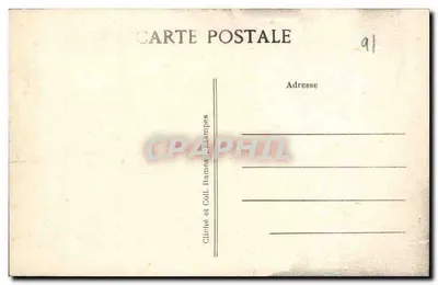 Étampes — Notre-Dame du Fort — Cliché et Coll. Étampes — Achterkant