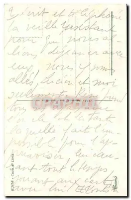Ruiny Rzymu — Widok na fora i dom Livia — wydawca Casa di Livia — Rewers
