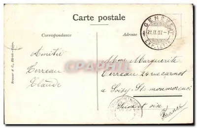 Cavalos no poço na campina romana — [36 R. Koller] — Verso