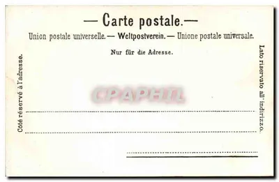 Bern — widok z Schänzli — Channaux Frères & C°, Genève, n° 489 — Rewers