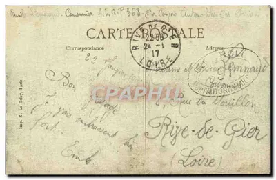 Pejzaż — Miasto — Wydawca: A. G. P. 368, Paryż — Rewers