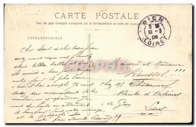 Esterel — Trasa Nowej Złotej Skarbiec — Wydawnictwo Giletta, fot., Nice, n°454 — Rewers