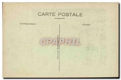 Rétable de Fromentières (Marne) — O Nascimento do Cristo - A Adoração dos Pastores — G. Dart, fot.-edit., Montmirail — Verso