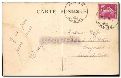 Corpo do Santo Curado de ARS em sua cápsula — Villand-Vernu, fot. (Ain) — Verso