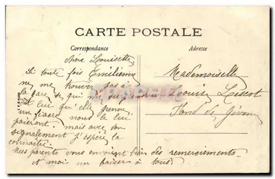 PARIS — Bois de Boulogne — L'Embarcadère — I.P.M. n°82 — Verso
