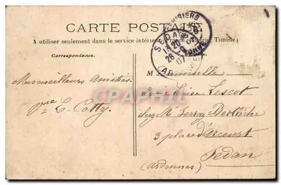 Sens — Katedra i Plac — Zbiór P. R. — S. — Rewers