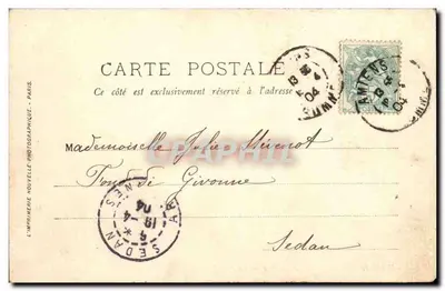 Amiens — Statua Piotra Przemyślnika — LL. — N°26 — Rewers