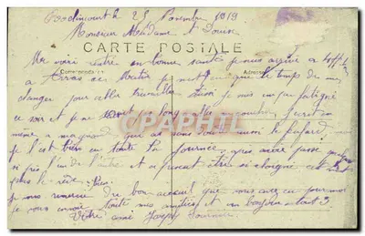 Paris - Les Grands Boulevards - Boulevard St-Denis e Porte St-Martin — n° 1428 — Verso