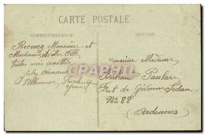 Villeneuve-l'Archevêque (Yonne) - Le Tombeau — André, fotographe — Verso