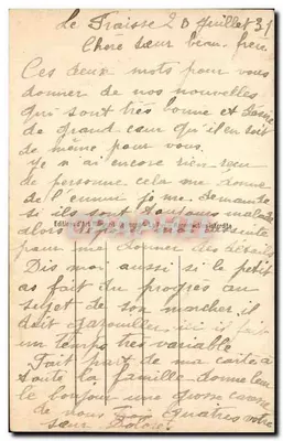 La Bastide — Algemene zuid-oostelijke uitzicht — Mooie zomerkurort (alt. 1024 m.) — La Lozère Illustrée 6033 — Achterkant