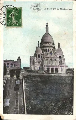 Paris — A Basílica de Montmartre — J.C. Paris