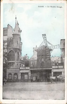 Paris — O Moulin Rouge — Editor não identificado, número de série não visível