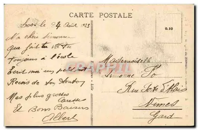 Lille - Monument comemorativo do Cerco de 1792 - E. C. — Verso