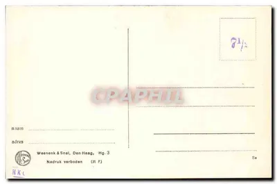 डेन हैग। व्रेडेस्पेलेस (पीछे की ओर) — वीनेन एंड स्नेल, डेन हैग — पीछे