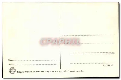 Scheveningen - Strandgericht — editor Weenen & Snel, n° 2-11564-7 — Verso