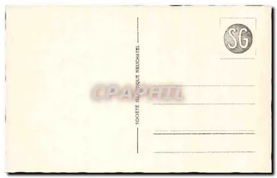 Neuchâtel. Vista geral — Sociedade Gráfica Neuchâtel, n° 25895 — Verso